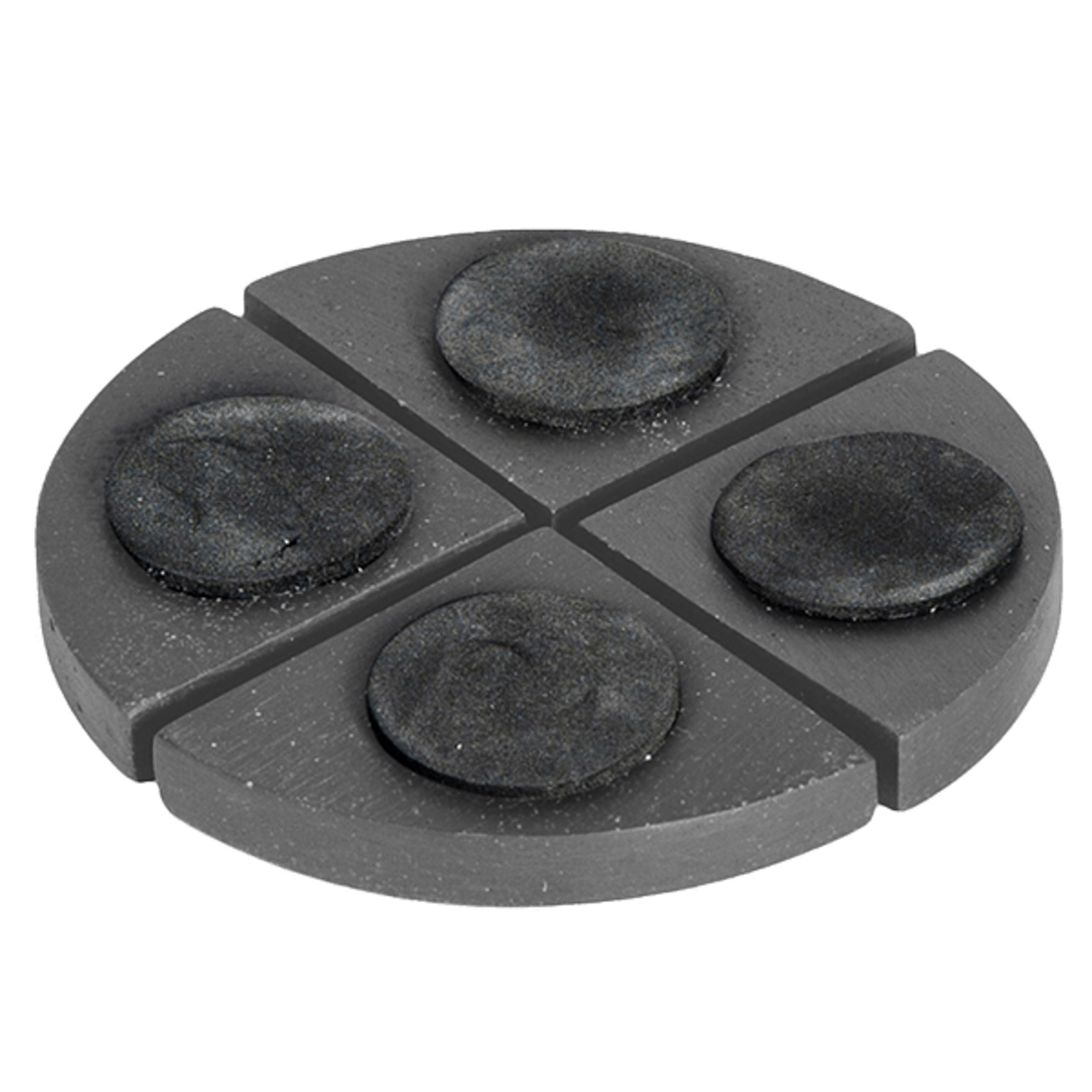 Fiberstone Pot Feet Grey (4 pcs.) D10 H1,2 cm
